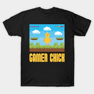 Retro Gamer Chick T-Shirt